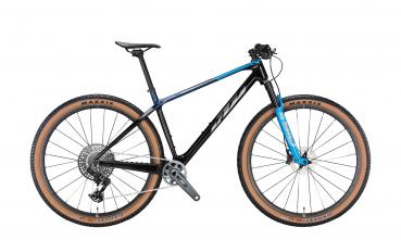 KTM MYROON PRIME   XL/53cm   carbon (transparent blue+chrome+blue)