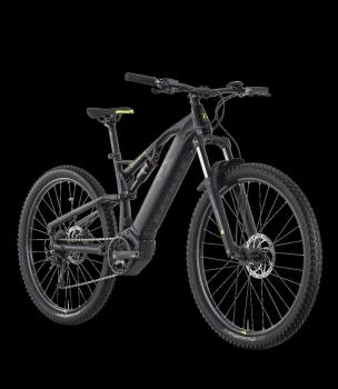 R Raymon FullRay 130E 4.0 29"x50cm 9S M350 22/23 Y-TE-A-i500 black/d.grey/lime matt