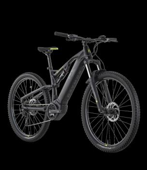 R Raymon FullRay 130E 4.0 29"x46cm 9S M350 22/23 Y-TE-A-i500 black/d.grey/lime matt
