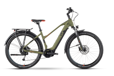 R Raymon CrossRay E 5.0 Lady 27.5"x50cm 9S M350 22/23 Y-TE-A-i500 armor/black/b.red matt