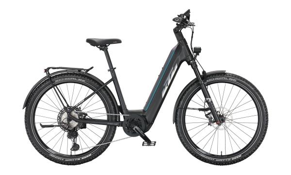KTM MACINA AERA 771 LFC   US 56cm   black matt (greenpurple-flip+chrome orange)