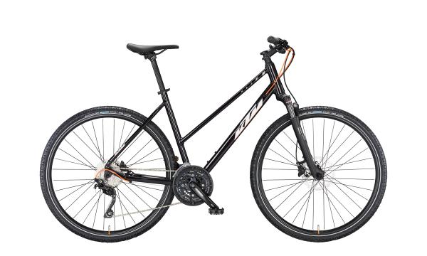 KTM X-LIFE ACTION   D 51cm   flaming black (silver+orange matt)