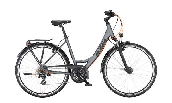 KTM LIFE JOY   E 43cm   steelgrey matt (black+orange)