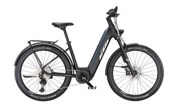 KTM MACINA AERA 771 LFC ABS  US 43cm   black matt (green purple flip+chrome+chrome o