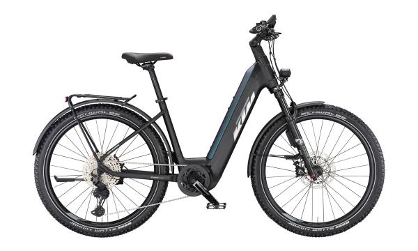 KTM MACINA AERA 771 LFC ABS  US 56cm   black matt (green purple flip+chrome+chrome o