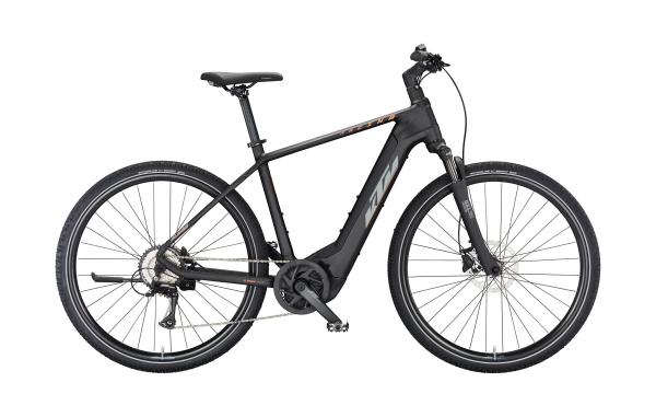 KTM MACINA CROSS 510   H 60cm   black matt (grey+orange)