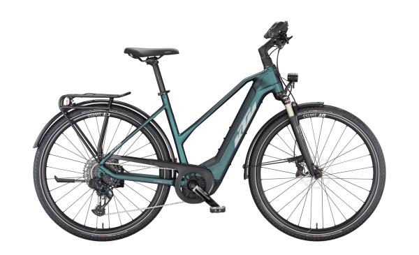 KTM MACINA SPORT 710   H 56cm   green purple flip matt (silver+blue)