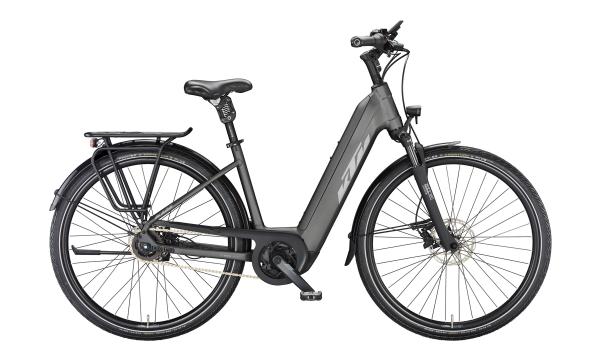 KTM MACINA CITY 610 XL   US 46cm   machine grey matt (silver+orange)