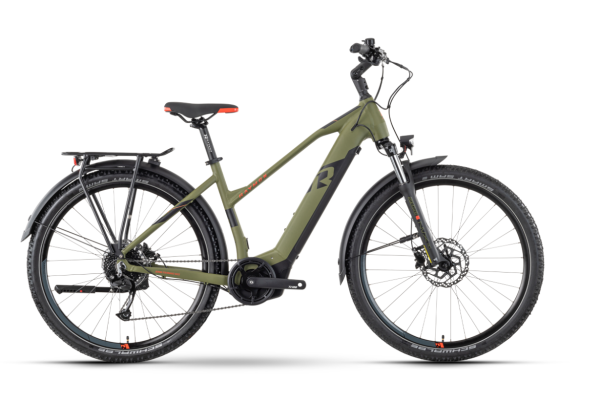 R Raymon CrossRay E 5.0 Lady 27.5"x50cm 9S M350 22/23 Y-TE-A-i500 armor/black/b.red matt