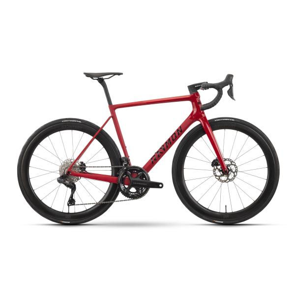 R Raymon Kirana Ultra 700 x 52 24S Ultegra Di2 carmine red stealth