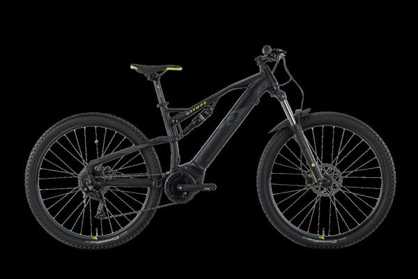 R Raymon FullRay 130E 4.0 29"x50cm 9S M350 22/23 Y-TE-A-i500 black/d.grey/lime matt