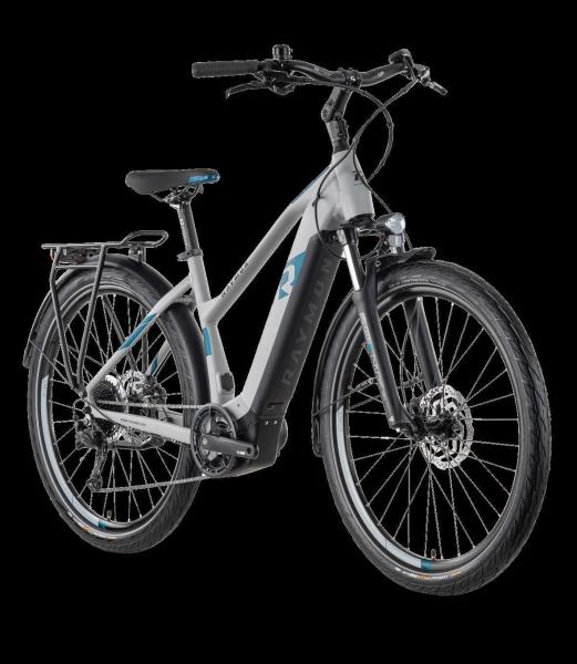 R Raymon TourRay E 5.0 Lady 27.5"x45cm 9S M350 22/23 Y-TE-A-i500 grey/black/s.blue matt