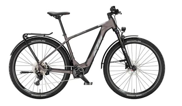 KTM MACINA RACE SX LFC   XL/53 ELDERBERRY MATT (GREY+BLACK)