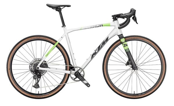 KTM X-STRADA 15 PRO   L/57 ALU BRUSH MATT (BLACK+GREEN)